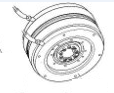 clutch Brake Rotor Disc for Dornier PTV PTS HTVS